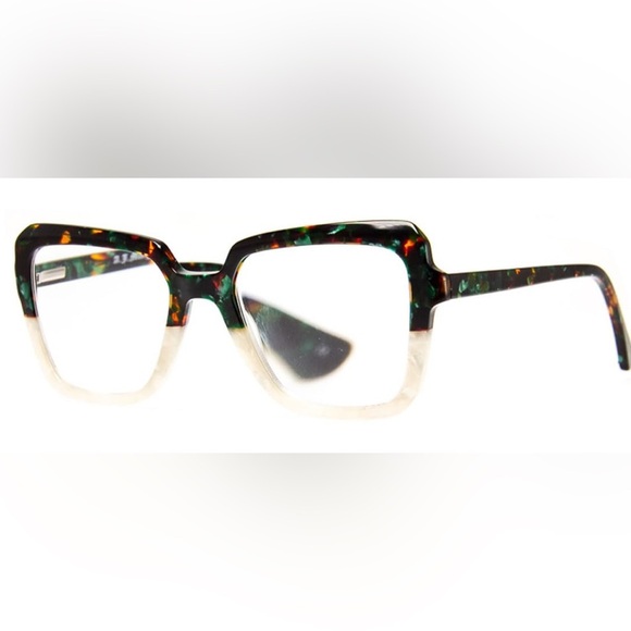 Anthropologie X A J Morgan The Curator 1.50 Tortoise Shell Square Glasses - Picture 1 of 3